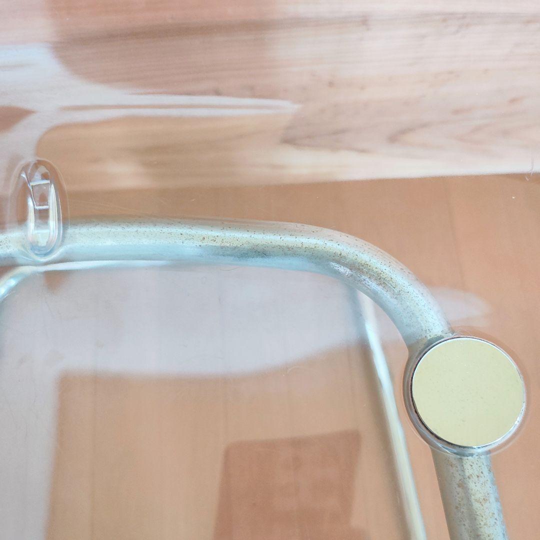 【ジョージ】2脚 IKEAトービアス ダイニングチェア　椅子 クリア