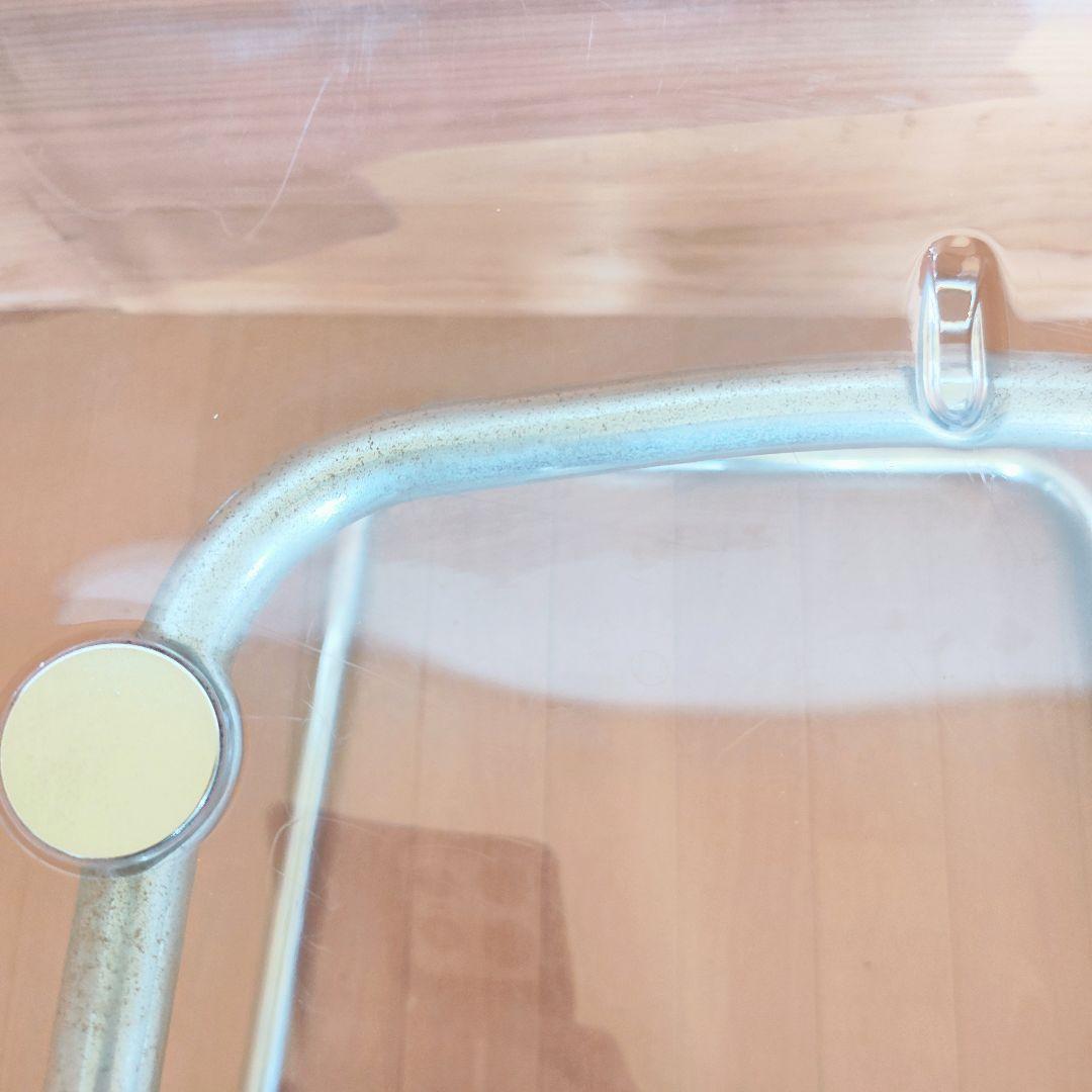 【ジョージ】2脚 IKEAトービアス ダイニングチェア　椅子 クリア