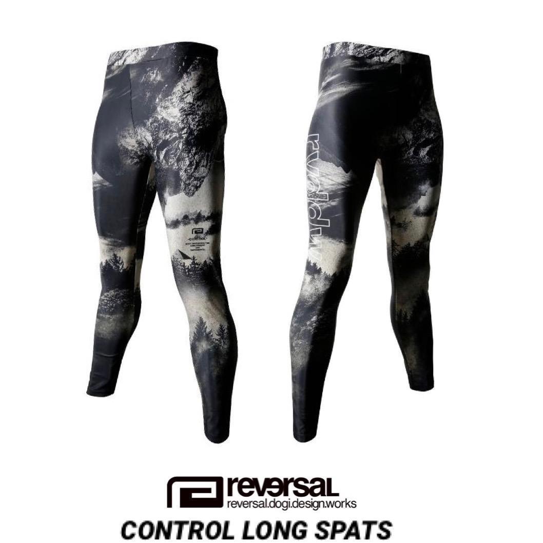 新品 REVERSAL リバーサル 総柄デザイン ロングスパッツ XL