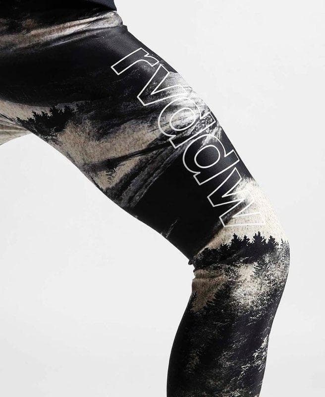 新品 REVERSAL リバーサル 総柄デザイン ロングスパッツ XL