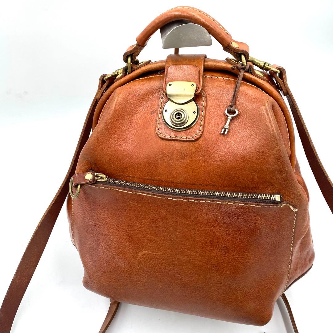 HERZ✨ヘルツ わんぱくリュック 本革　S レザー