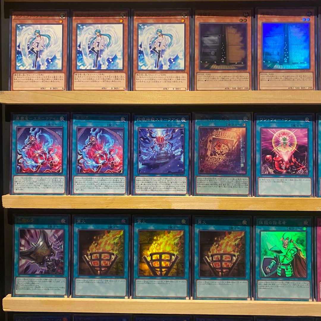 即日発送！スネークアイ　デッキ　篝火　賜炎の咎姫　黒魔女ディアベルスター