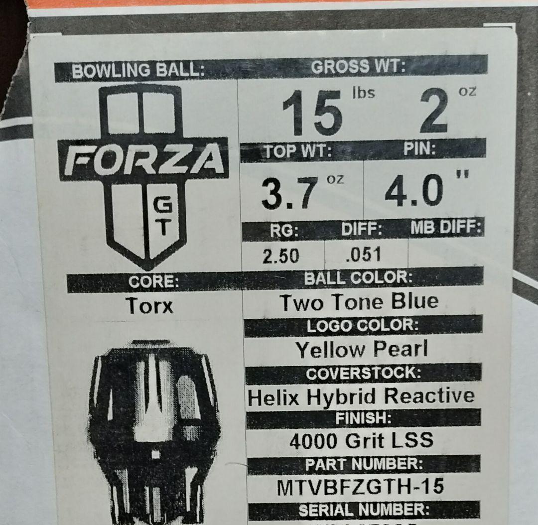 未使用　MOTIV フォルツァGT 15ポンド