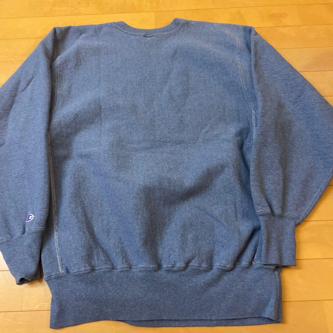 j*i様 レアカラー 青杢 チャンピオン リバースウィーブ スウェット