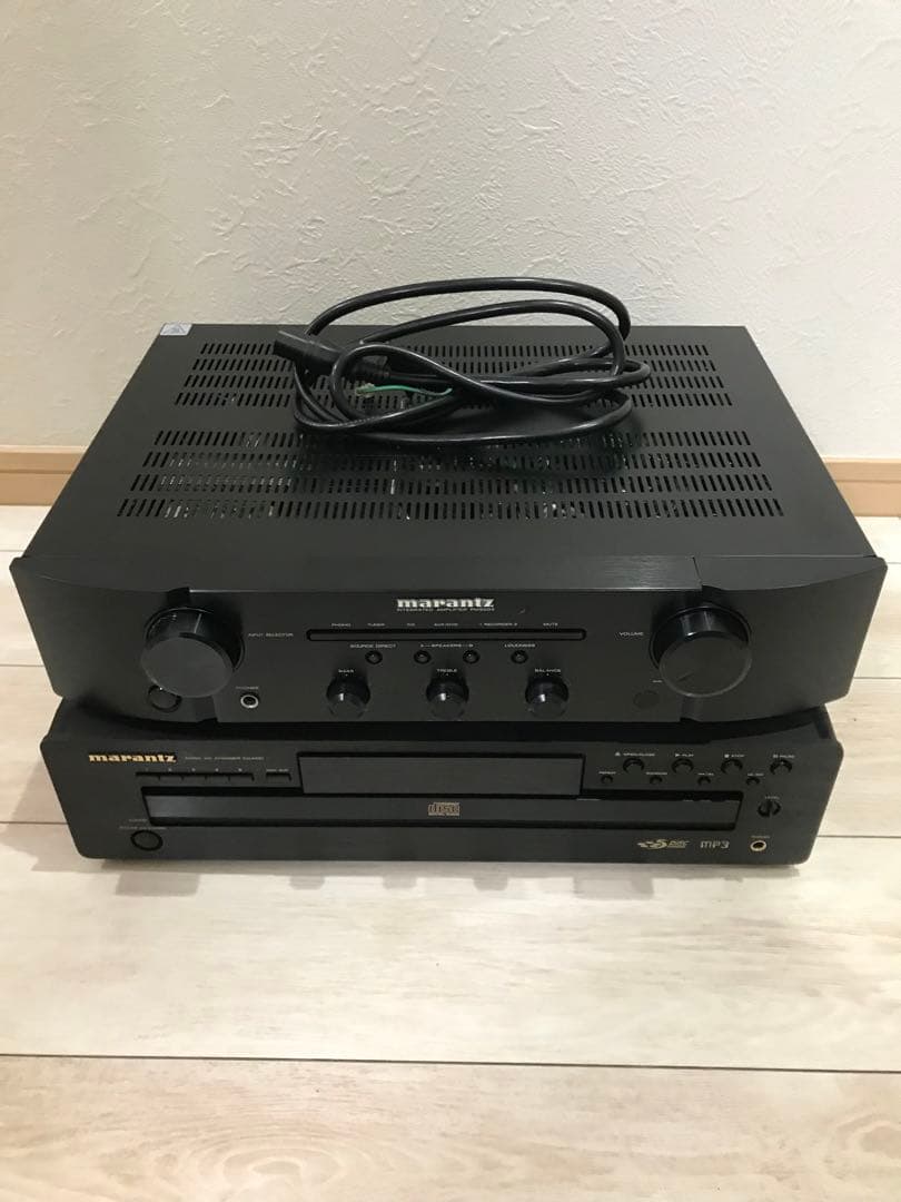 マランツ CDプレイヤーCC4001&アンプPM5004