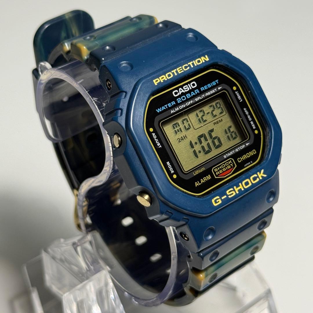 超希少 G-SHOCK DW-5600D-1 スクリューバック マーブルベルト