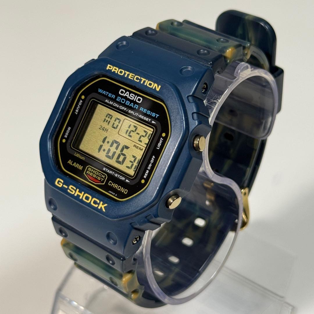 超希少 G-SHOCK DW-5600D-1 スクリューバック マーブルベルト