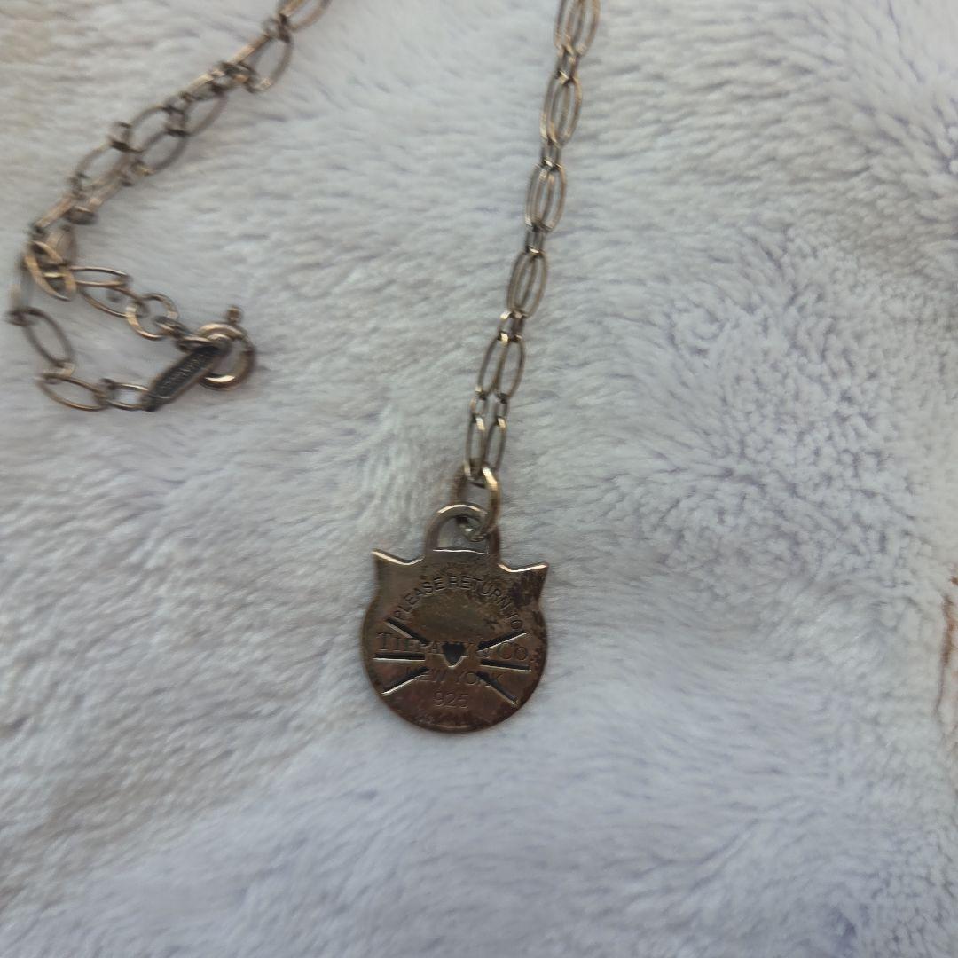 ティファニー ネックレス tiffany キャット