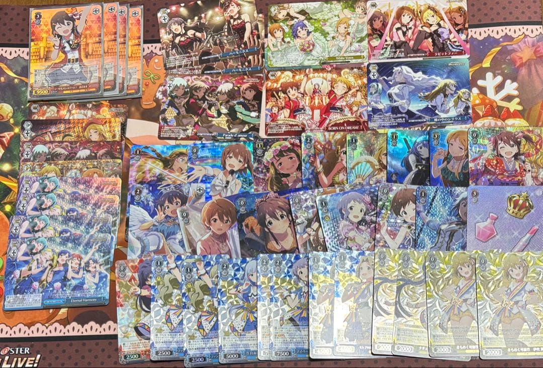 アイドルマスターミリオンライブ ヴァイスシュヴァルツ 1弾4コン+2弾まとめ売り