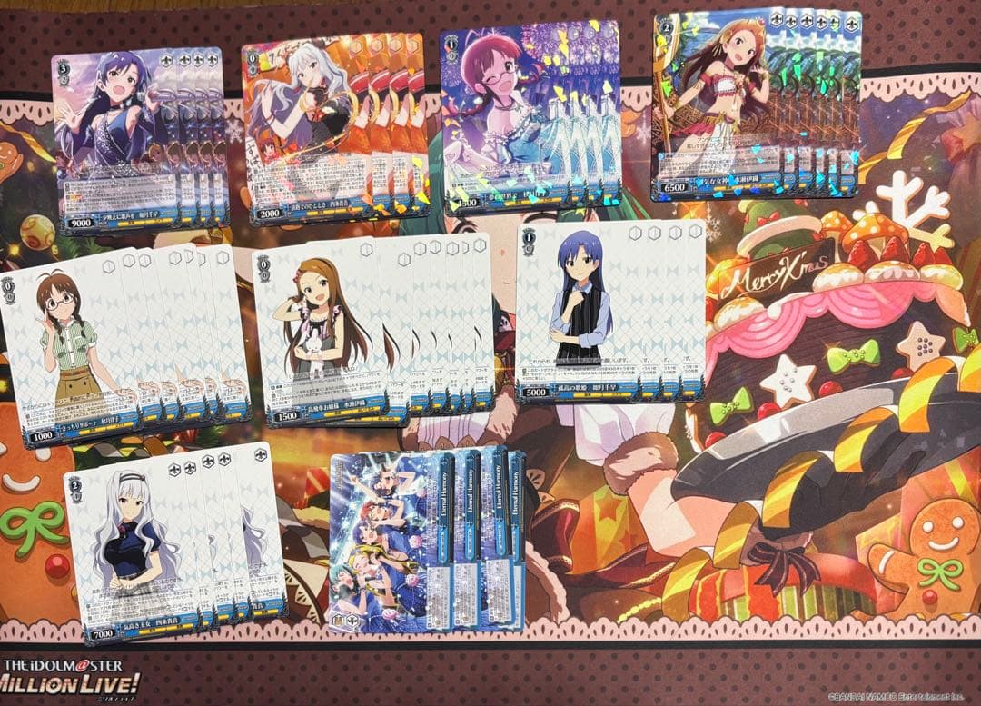 アイドルマスターミリオンライブ ヴァイスシュヴァルツ 1弾4コン+2弾まとめ売り