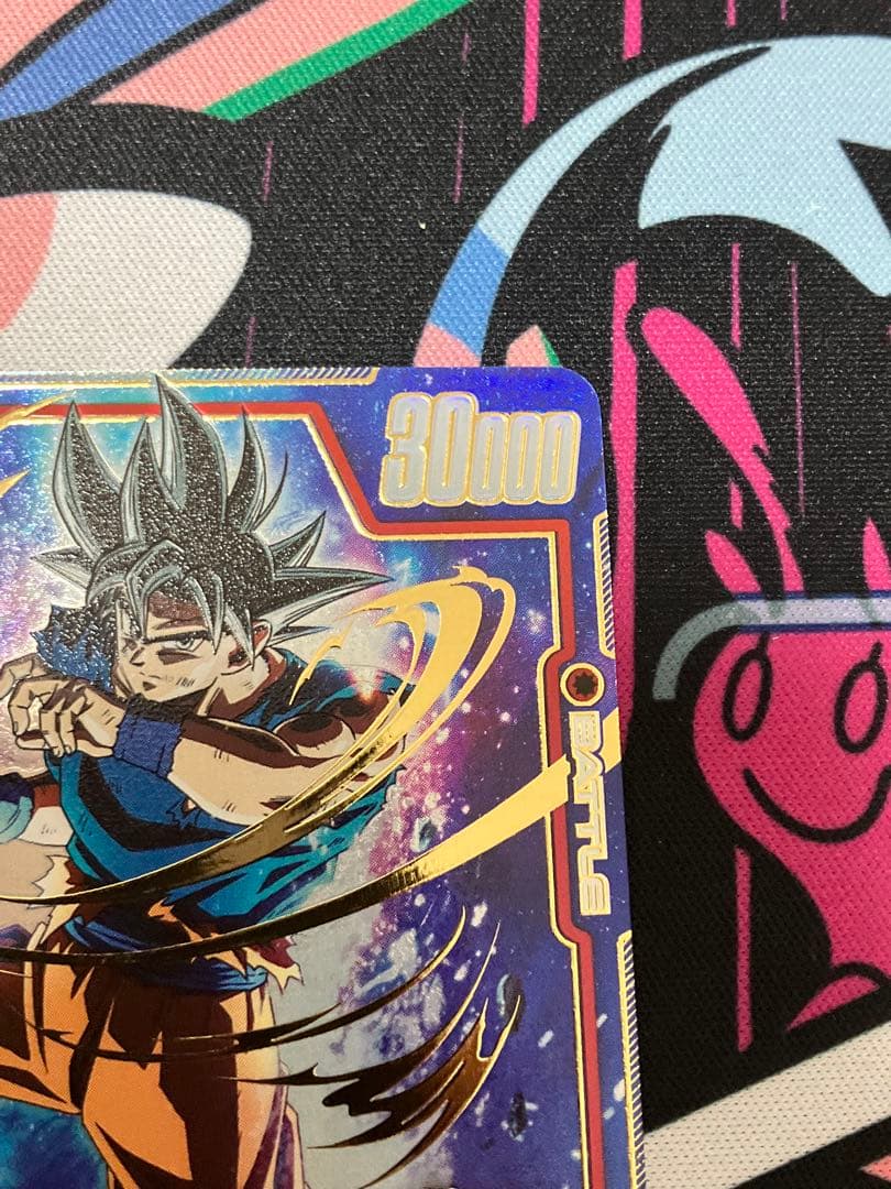 ドラゴンボールカード　孫悟空　SCR パラレル　身勝手の極意 覚醒の鼓動