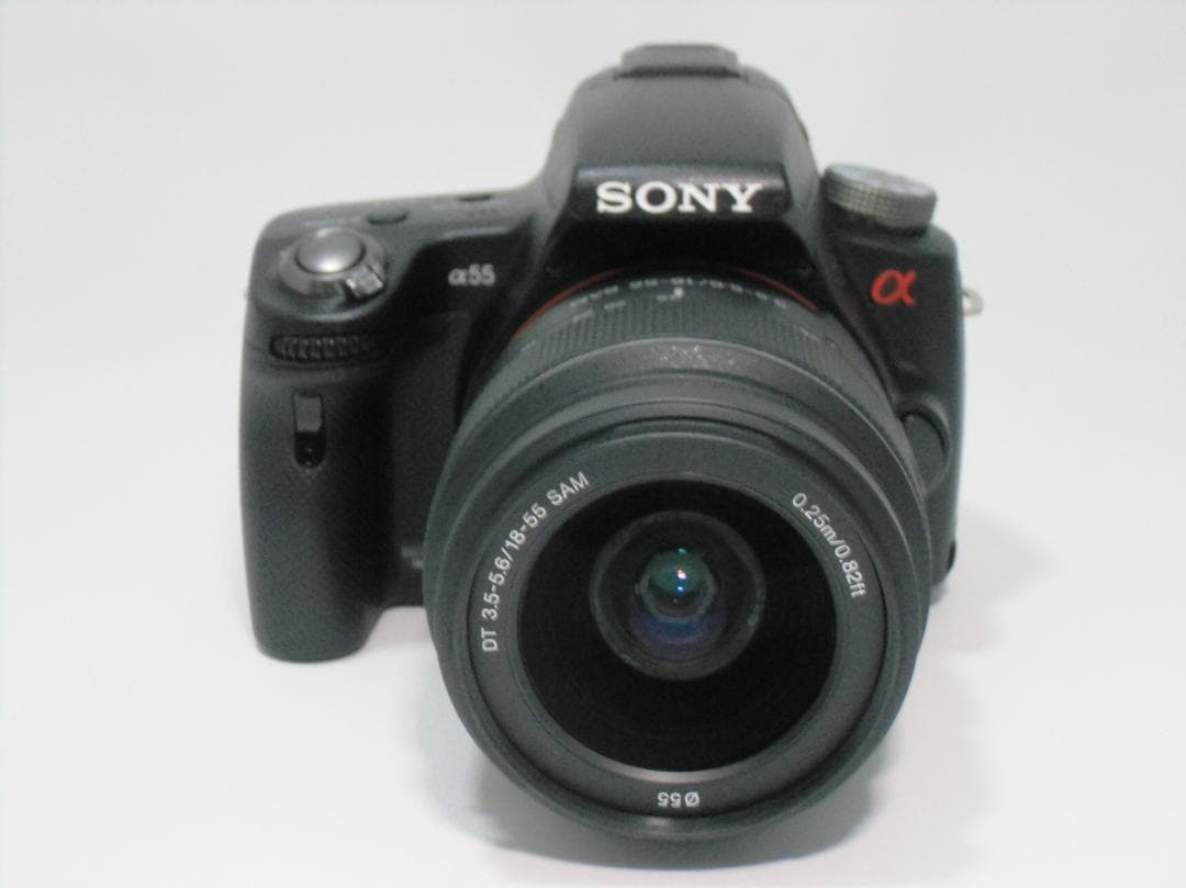 SONY α55 デジタル一眼レフカメラ レンズ2本セット B059