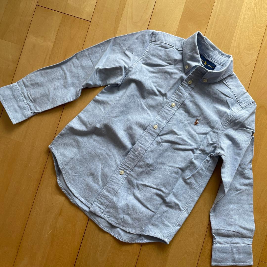 ポロラルフローレン キッズ フォーマル5点セット 120 入学 卒園 金ボタン