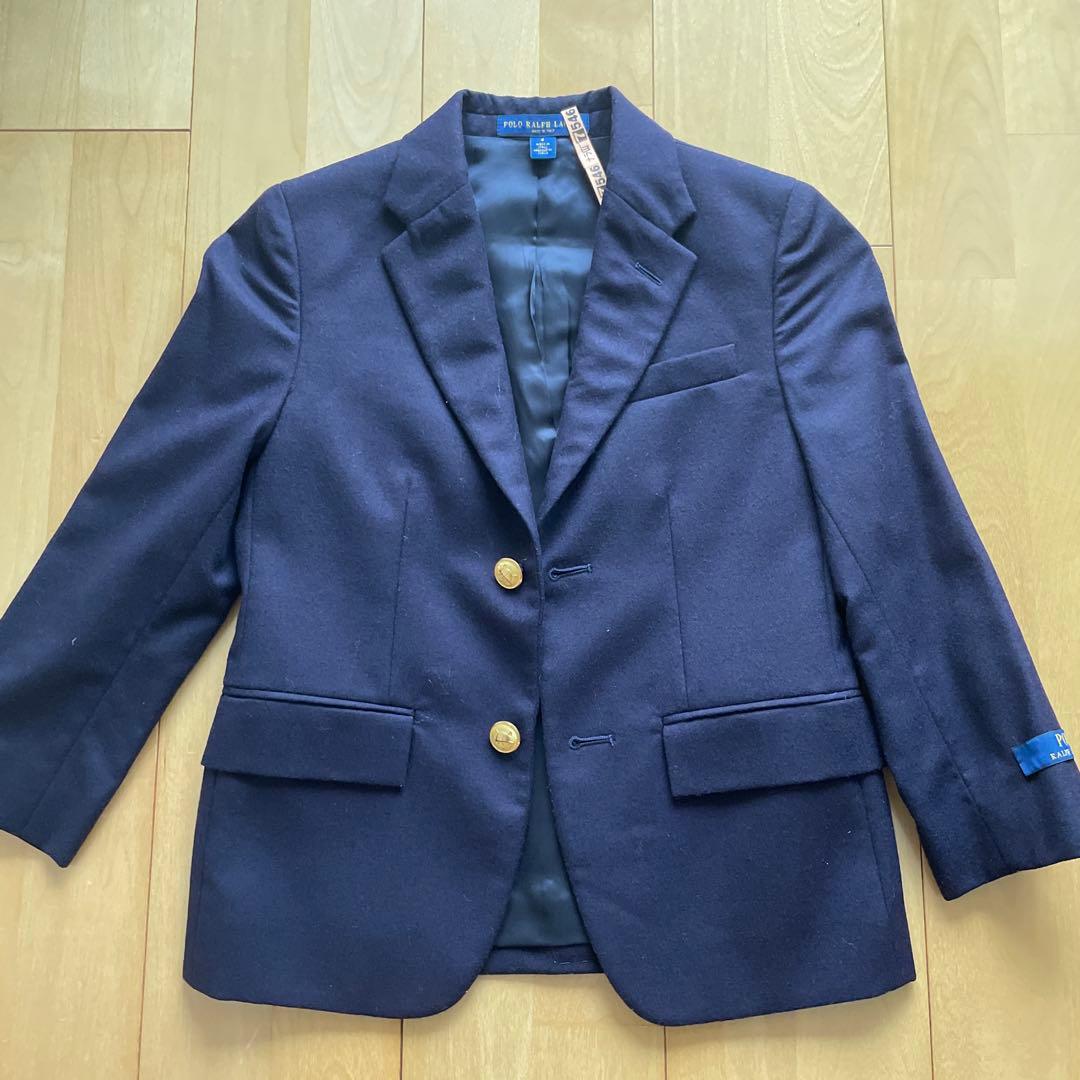 ポロラルフローレン キッズ フォーマル5点セット 120 入学 卒園 金ボタン