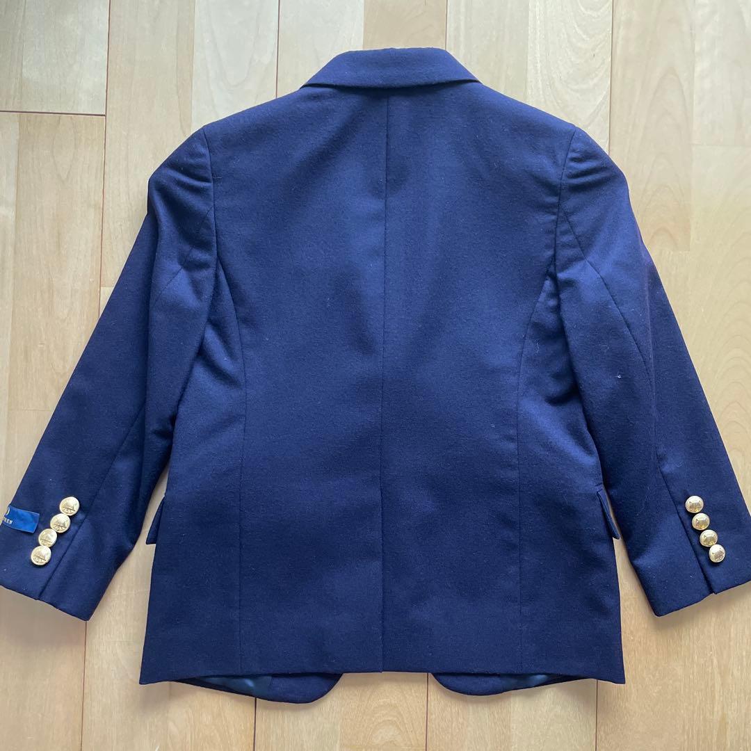 ポロラルフローレン キッズ フォーマル5点セット 120 入学 卒園 金ボタン