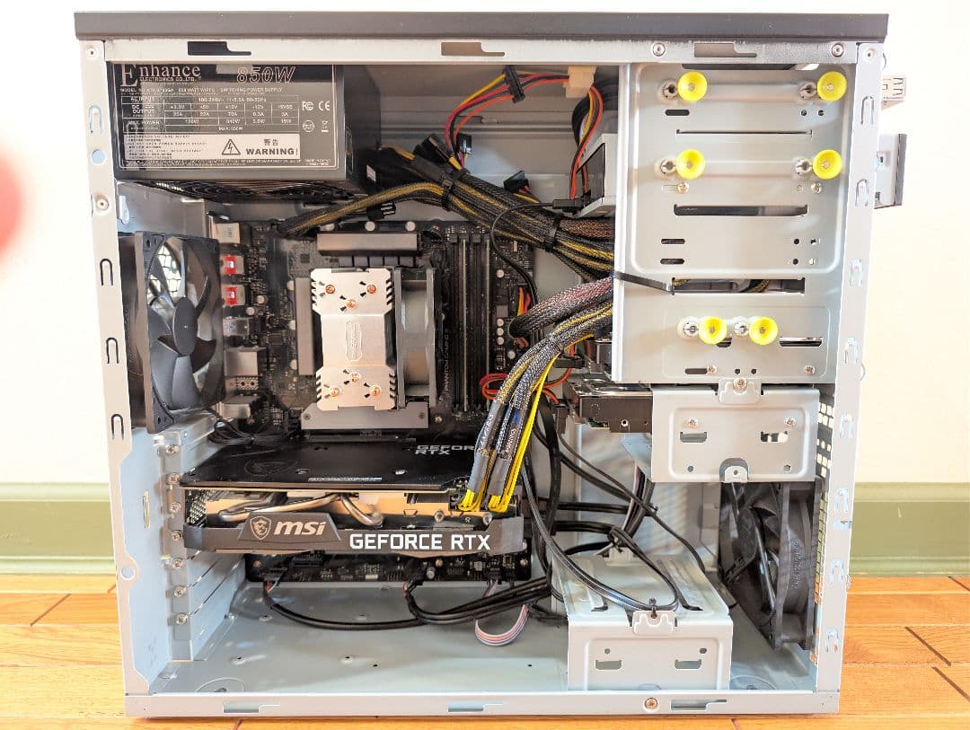 i910900F RTX3070 64GB SSD1TBHDD8TBハイスペPC