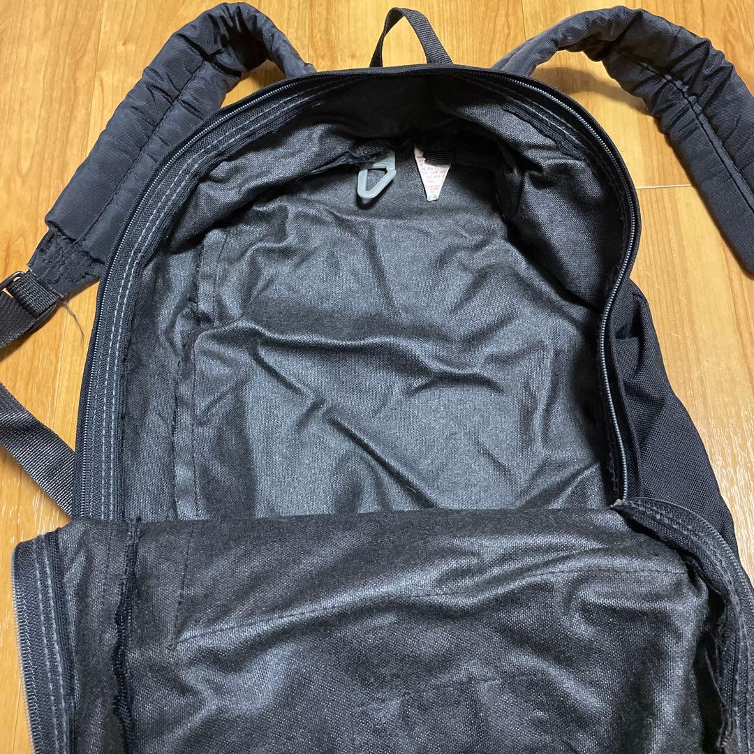 jansport 90sUSA製　リュック　ボトムレザー　ブラック