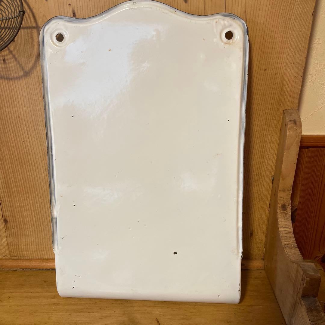 アンティーク　フック付きレードルラック