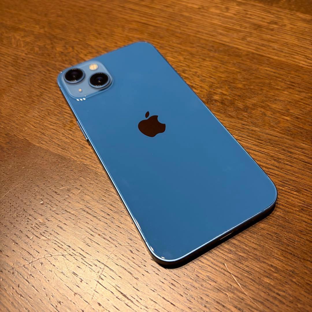 iPhone13 本体 ブルー 128GB SIMフリー 箱付き