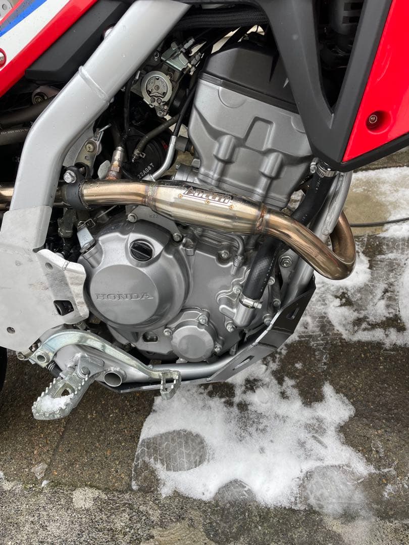 crf250lフロントトルクパイプ