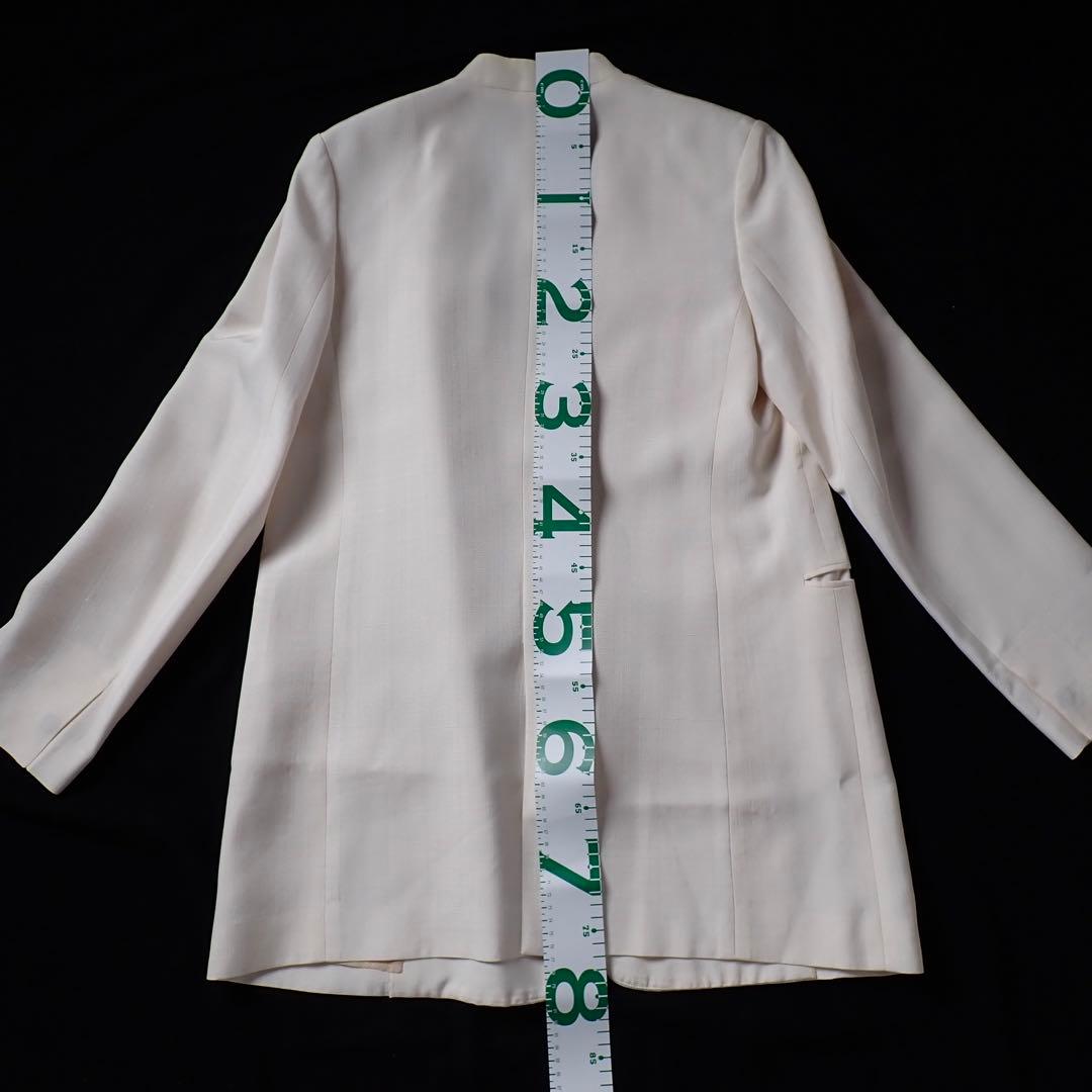 と*ち様 エブール ebure ヴァネッサビスコース ノーカラージャケット セッ