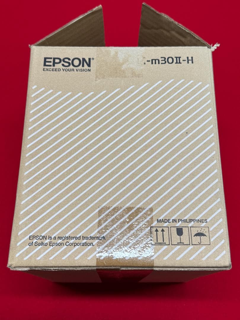 使用極少 EPSON TM-m30Ⅱ-H ブラック レシートプリンター ⑬