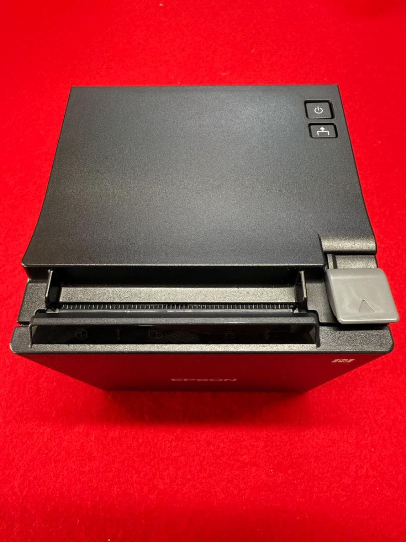 使用極少 EPSON TM-m30Ⅱ-H ブラック レシートプリンター ⑬