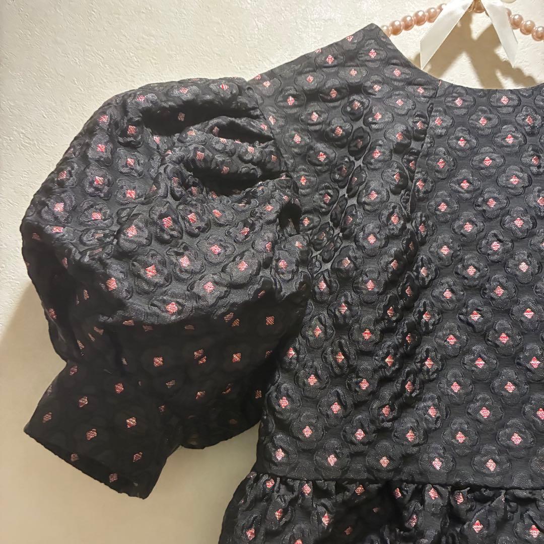 HONEY MI HONEY ジャガードミニワンピース