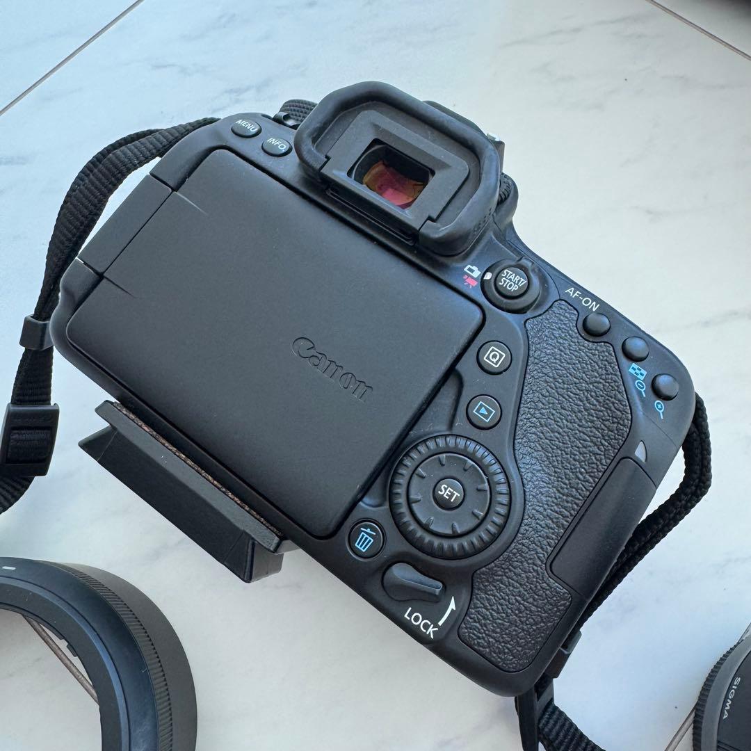 今だけ値下げ！【シグマレンズセット】Canon EOS80d