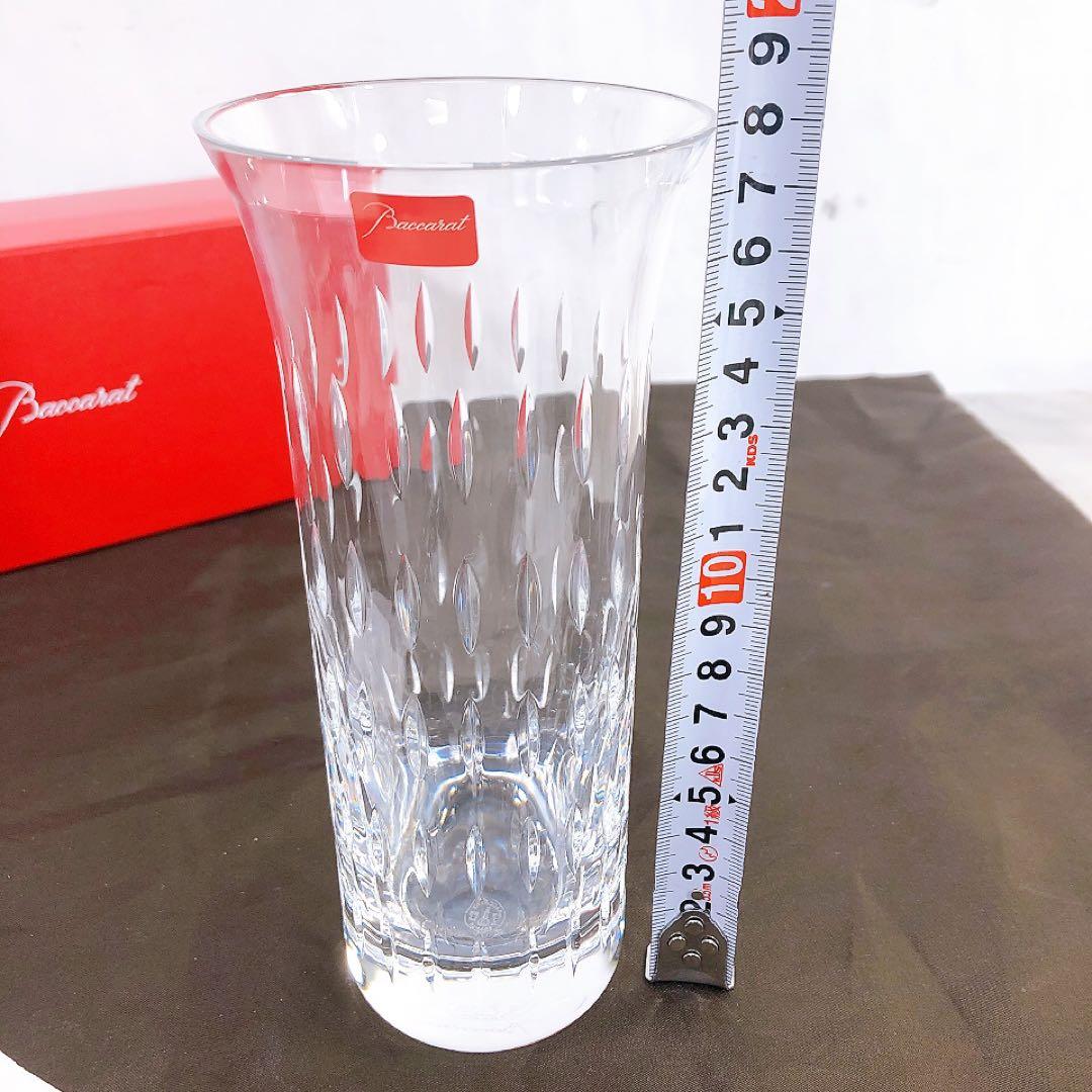 Baccarat バカラ 花瓶 フラワーベース フローラ グレイン 箱つき