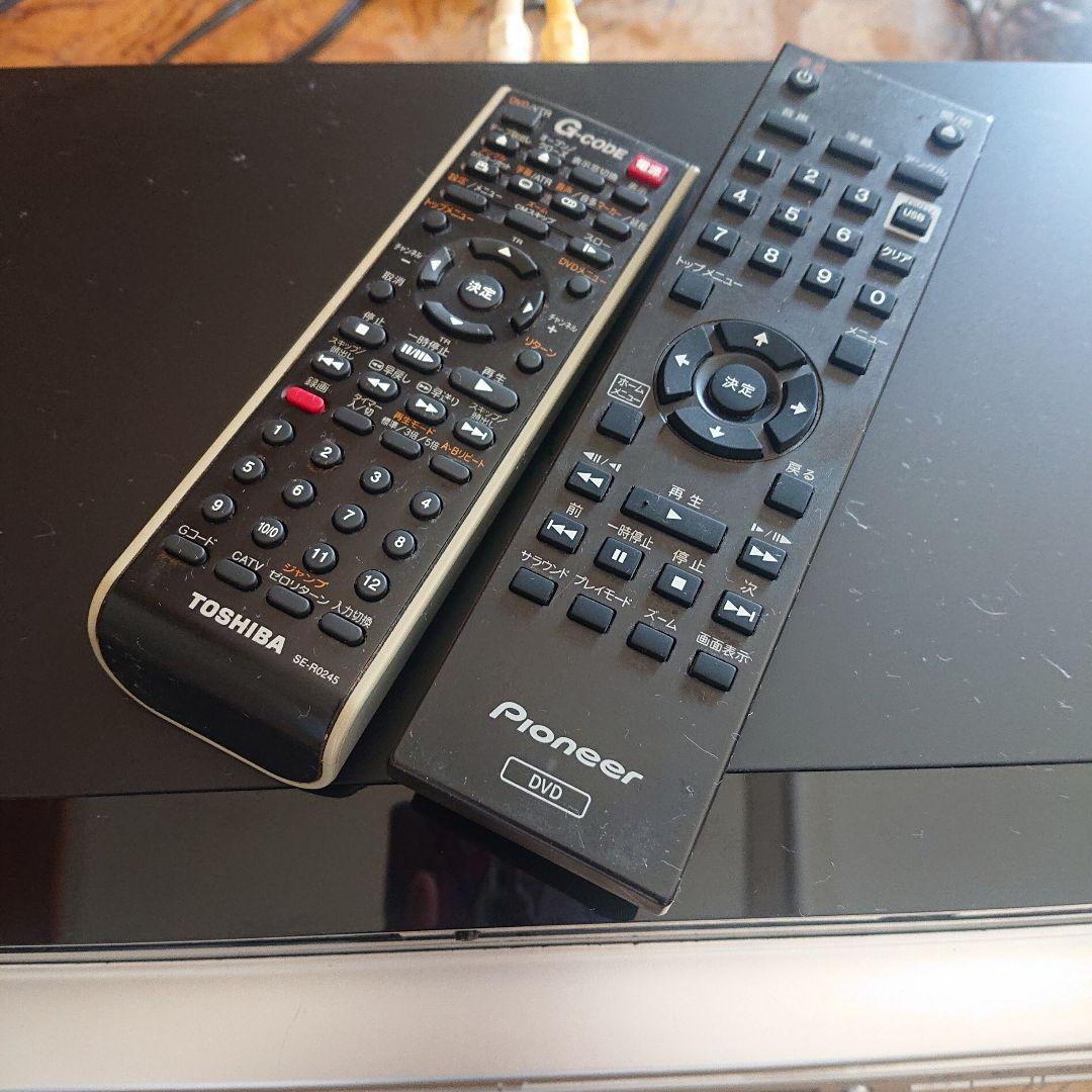 東芝VHSビデオデッキ DVD一体型