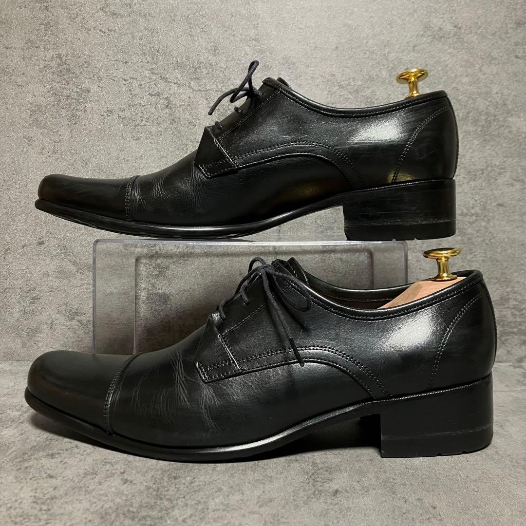 未使用級　キャサリンハムネットロンドン　ドレスシューズ　ブラック　2299