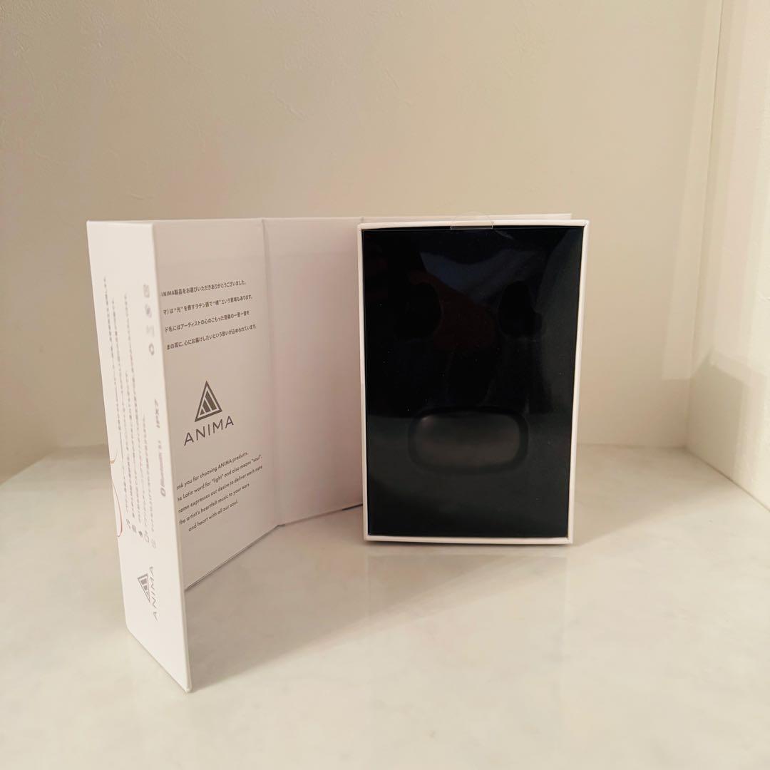 【美品】ANIMA ANW01 ワイヤレスイヤホン ブラック