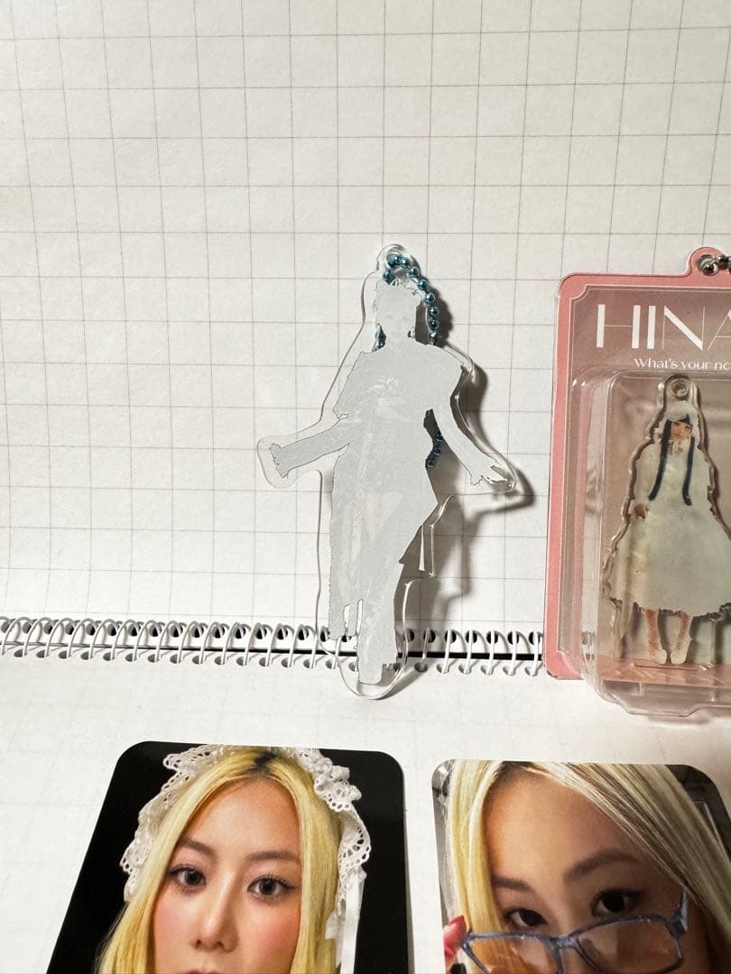 XG HINATA アクリルスタンド トレカ セット