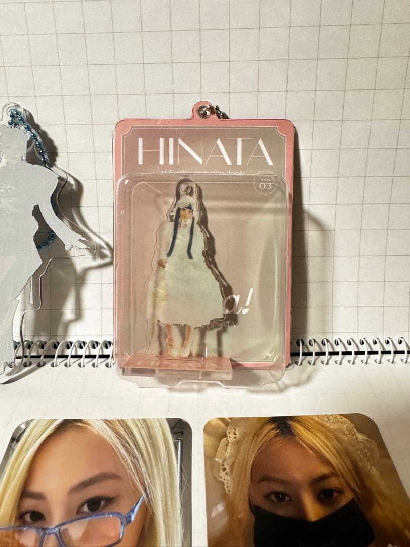 XG HINATA アクリルスタンド トレカ セット