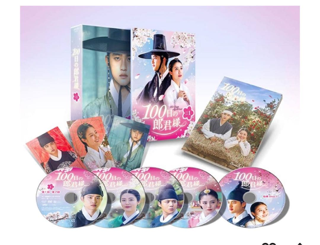 100日の郎君様 DVD BOX 1・2 初回盤未開封