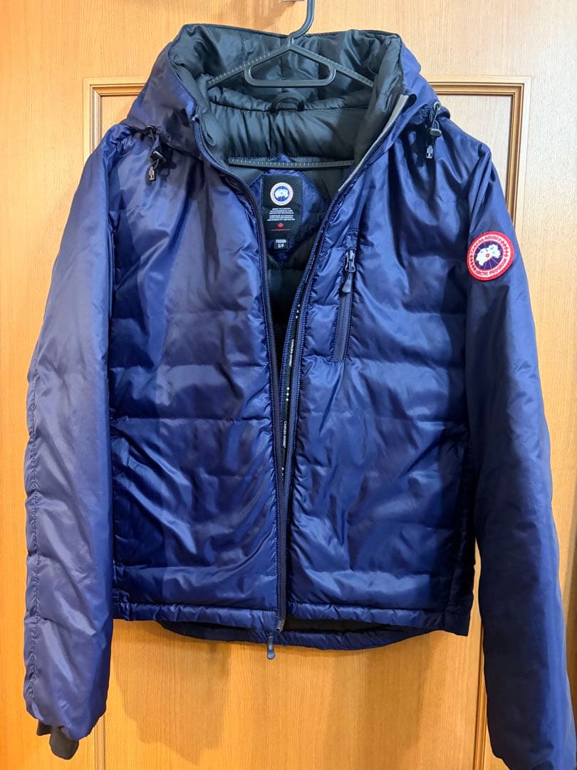 青*空様 カナダグース　ロッジフーディ　ダウン　パッカブル　国内正規品　Sサイズ
