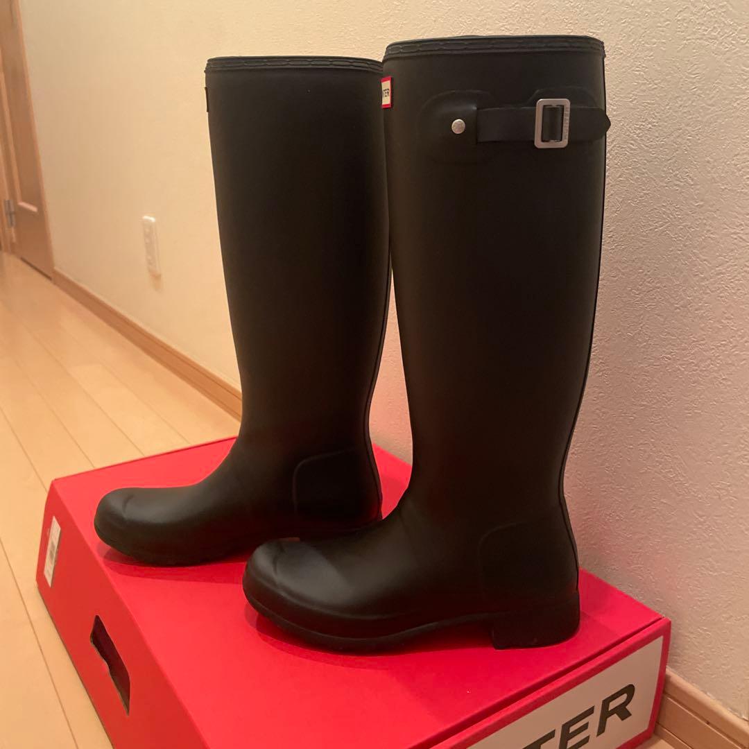 HUNTER (ハンター) オリジナルツアー ブラック レインブーツ
