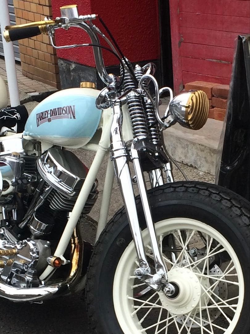 74スプリンガーフォーク　ハーレー用