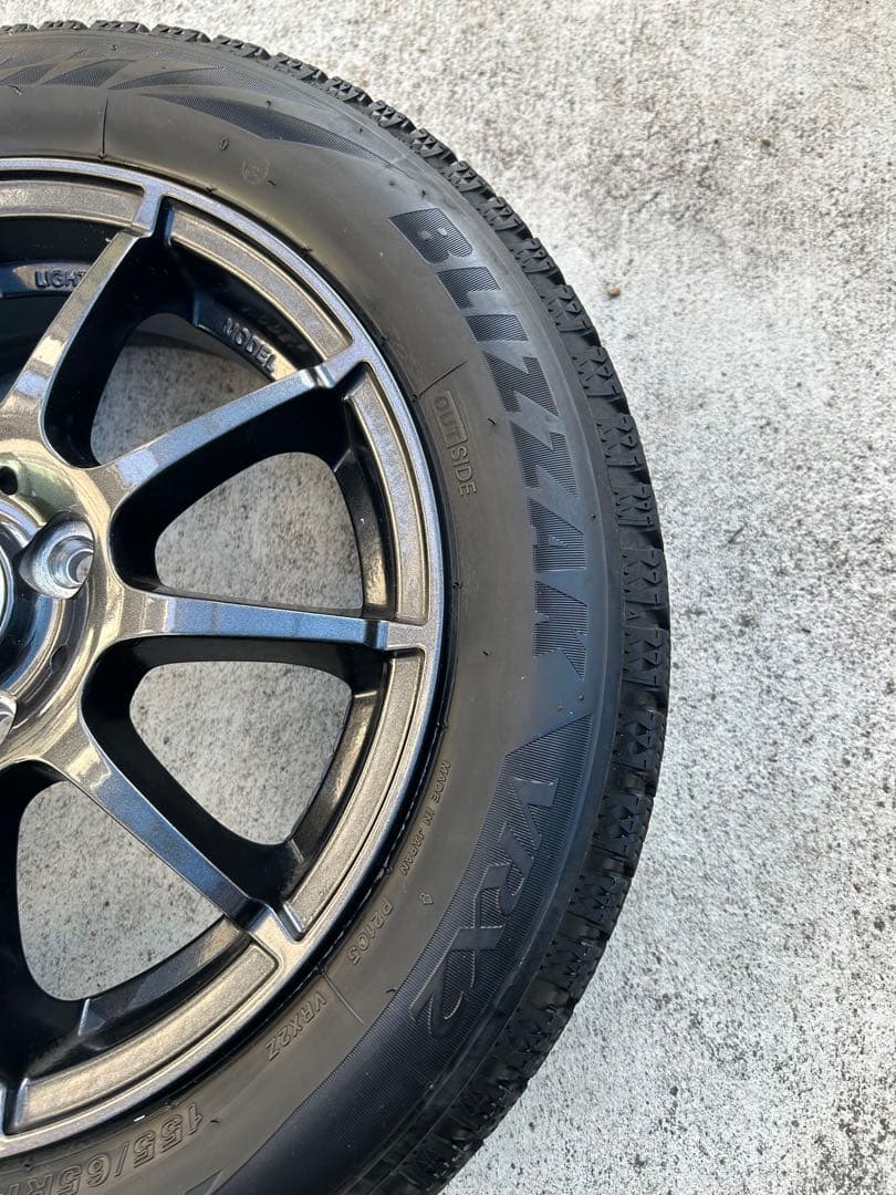 ブリヂストン BLIZZAK VRX2 155/65/R14