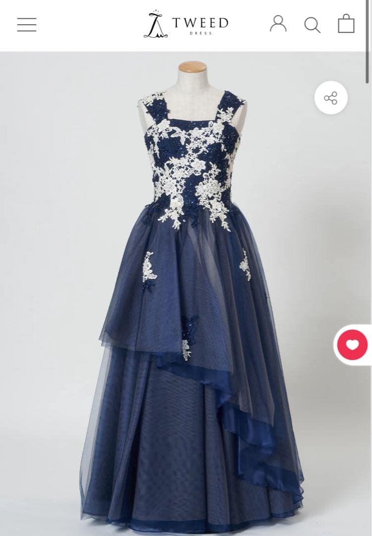 TWEEDGIRL ツイードドレス　新品　演奏会　発表会(定価54,780円)