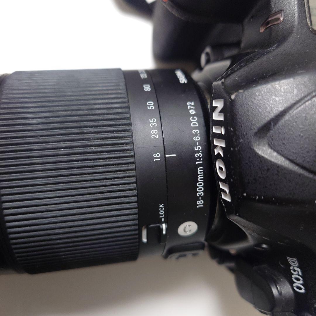 Nikon D500 Sigma 18-300mm レンズセット