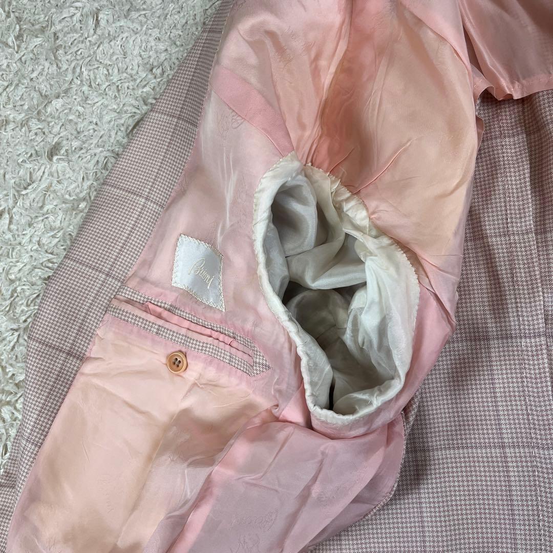 Brioni ブリオーニ カシミヤ シルク テーラード ジャケット 52 XL