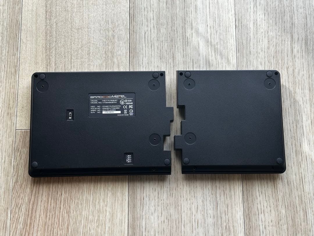 【美品】MiSTEL MD770 RGB BT(英語配列/静音赤軸) 無線/有線