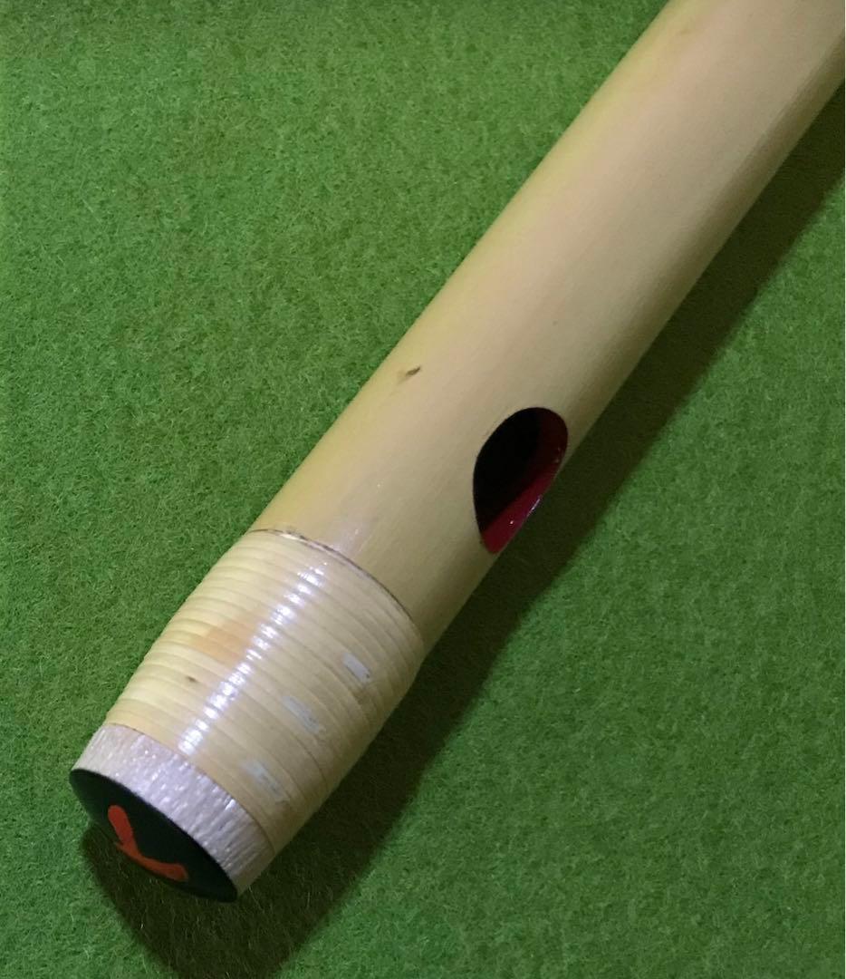 横笛308篠笛/7本調子/獅子田(竹水)/7穴/美品