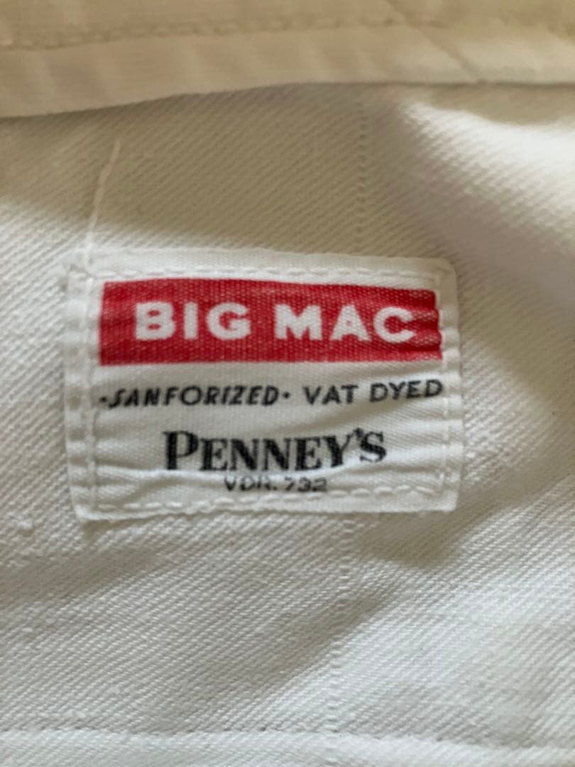 ア*ー様 【50s〜60s】BIG MACホワイトチノ　ビンテージ　ビッグマック