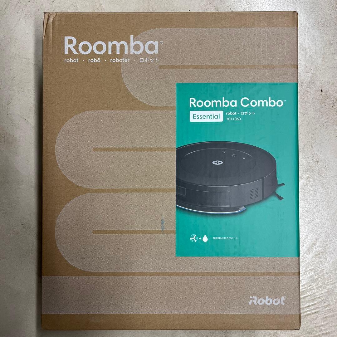新品！Roomba Combo Y011060本体 ブラック 充電ドック付き