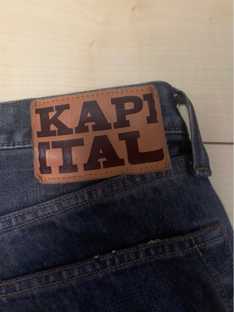kapital キャピタル デニム モンキーcisco 32 3year加工