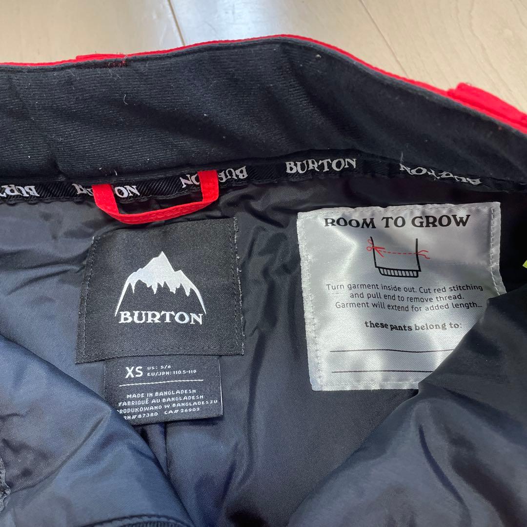 BURTON スキーウェア 上下セット　XSサイズ　バートン