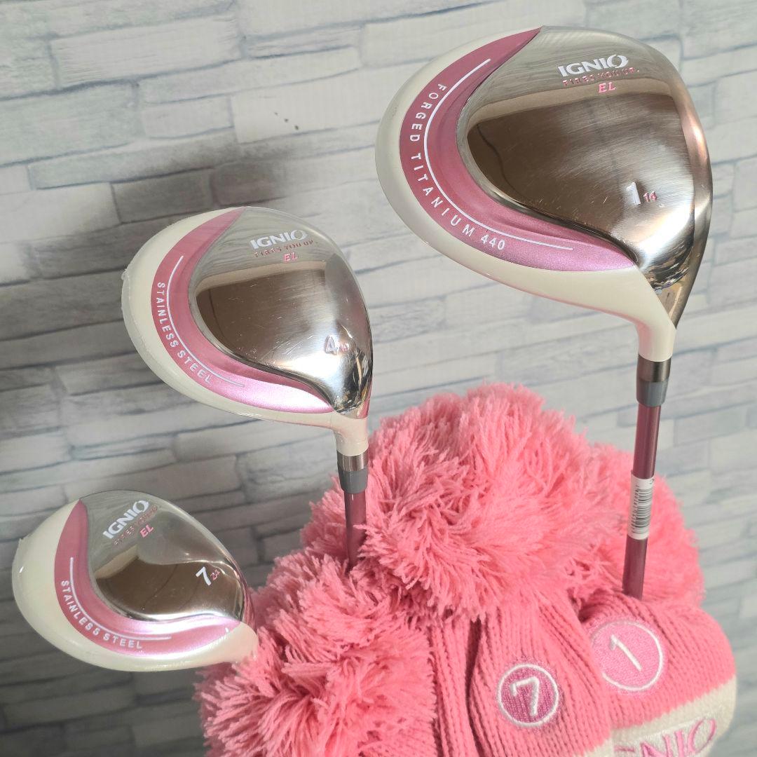 キャディバッグ無し 極美品 キャロウェイ ソレイル キャディバッグ付き